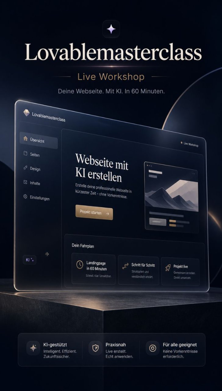 Lovablemasterclass Live-Workshop über Zoom